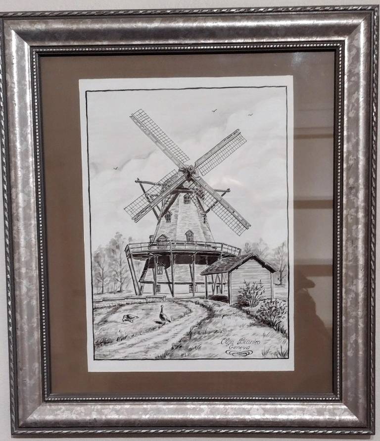 St. Charles Public Library is hosting an exhibit featuring the artwork of local artist Olga Bianko during January and February of 2024