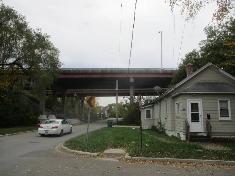 The state has provided $3.5 million for neighborhood improvements in the area below the Interstate 80 bridges over the Des Plaines River in Joliet. The bridges will be replaced, and the state has acquired 80 properties needed for construction. Oct. 23, 3024
