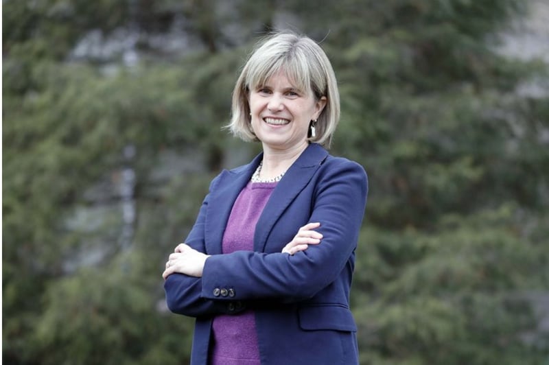Jill Koski is returning to her career roots as the Morton Arboretum's new president and CEO. Koski is only the fourth leader in the 100-year history of the arboretum and the first woman selected for the role. (Brian Hill | Staff Photographer)