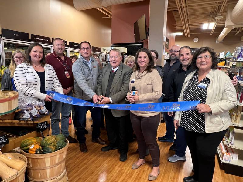 The Batavia Chamber of Commerce held a ribbon cutting for Batavia Chamber member Fruitful Yield's remodeling on Friday, Nov. 8, 2024.