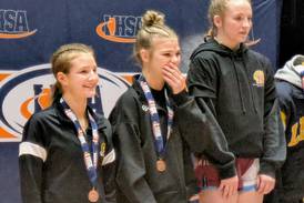 Newman’s Blair Grenann 3rd, Erie’s Michelle Naftzger 4th after long runs through consolation bracket