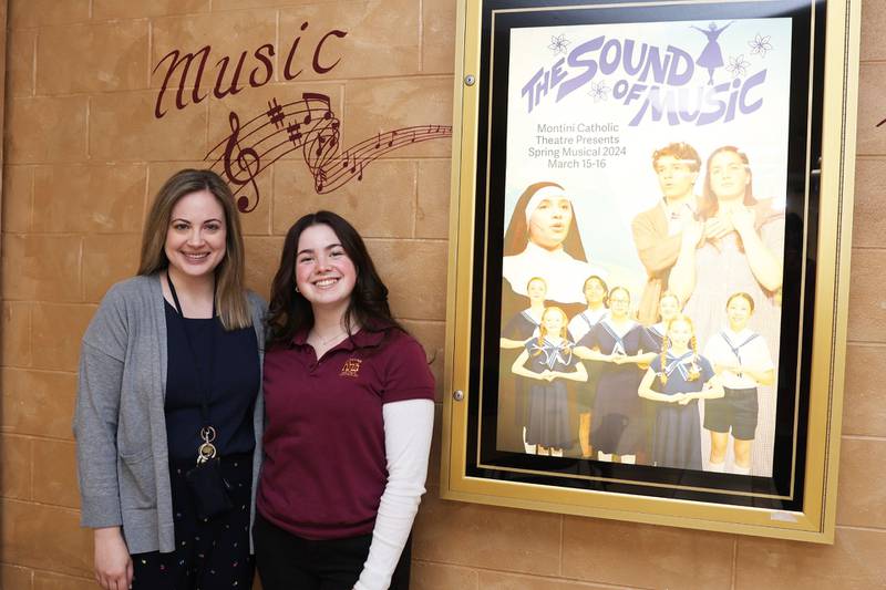 Montini Catholic High School freshman Maryfaith Considine of Naperville has been named Bronco Artist of the Month for March 2024. She was nominated by teacher and theatre director Jaclyn Martin.