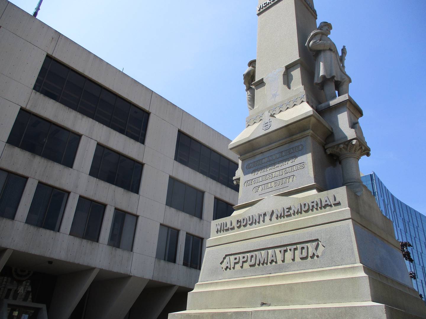 The old Will County Courthouse seen on Aug. 5, 2021.