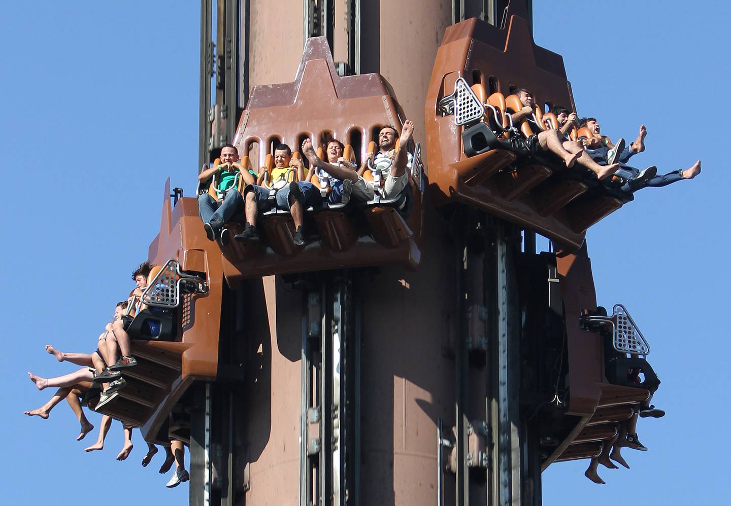 The Giant Drop is one of the thrill rides at Six Flags Great America in Gurnee. Six Flags Great America is set to kick off its 49th year of summer fun on Friday, April 18.