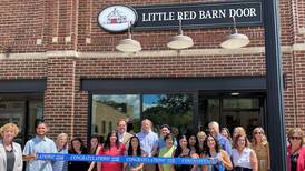 Geneva Chamber of Commerce holds ribbon cutting for Little Red Barn Door