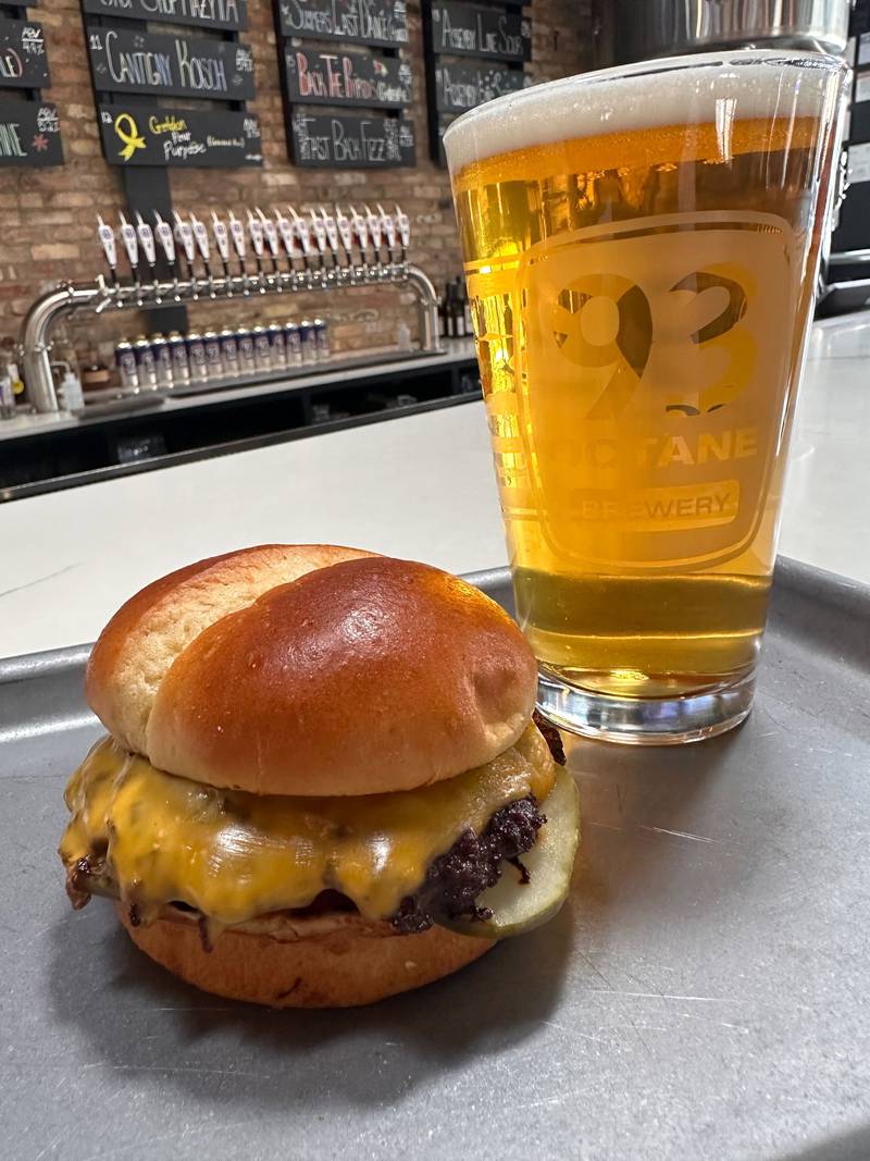 93 Octane, Elmhurst’s brand new two-story craft brewery, is celebrating National Cheeseburger Day by giving away 100 free cheeseburgers on Sept. 18, 2025.