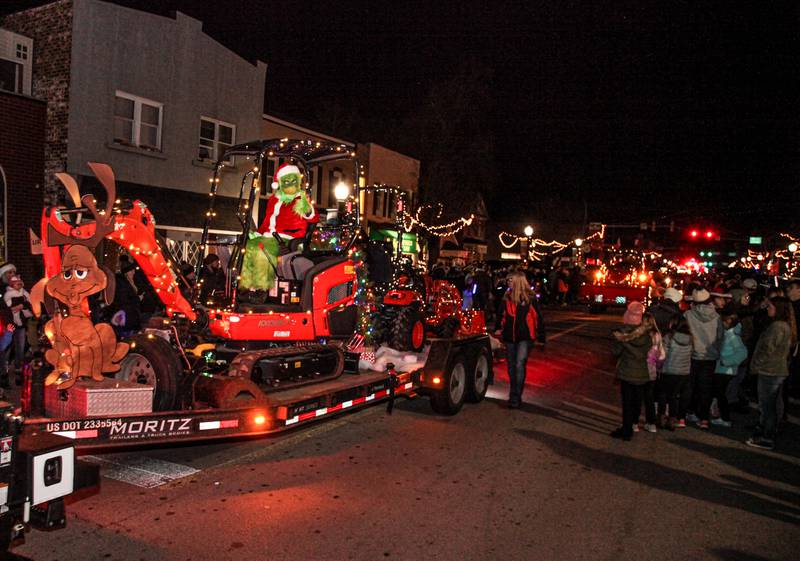 Morris held the Annual Lighted Holiday Parade in Downtown Morris on Friday.