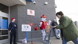 Ring those bells: Sterling’s Fire, Police departments square off in Salvation Army challenge
