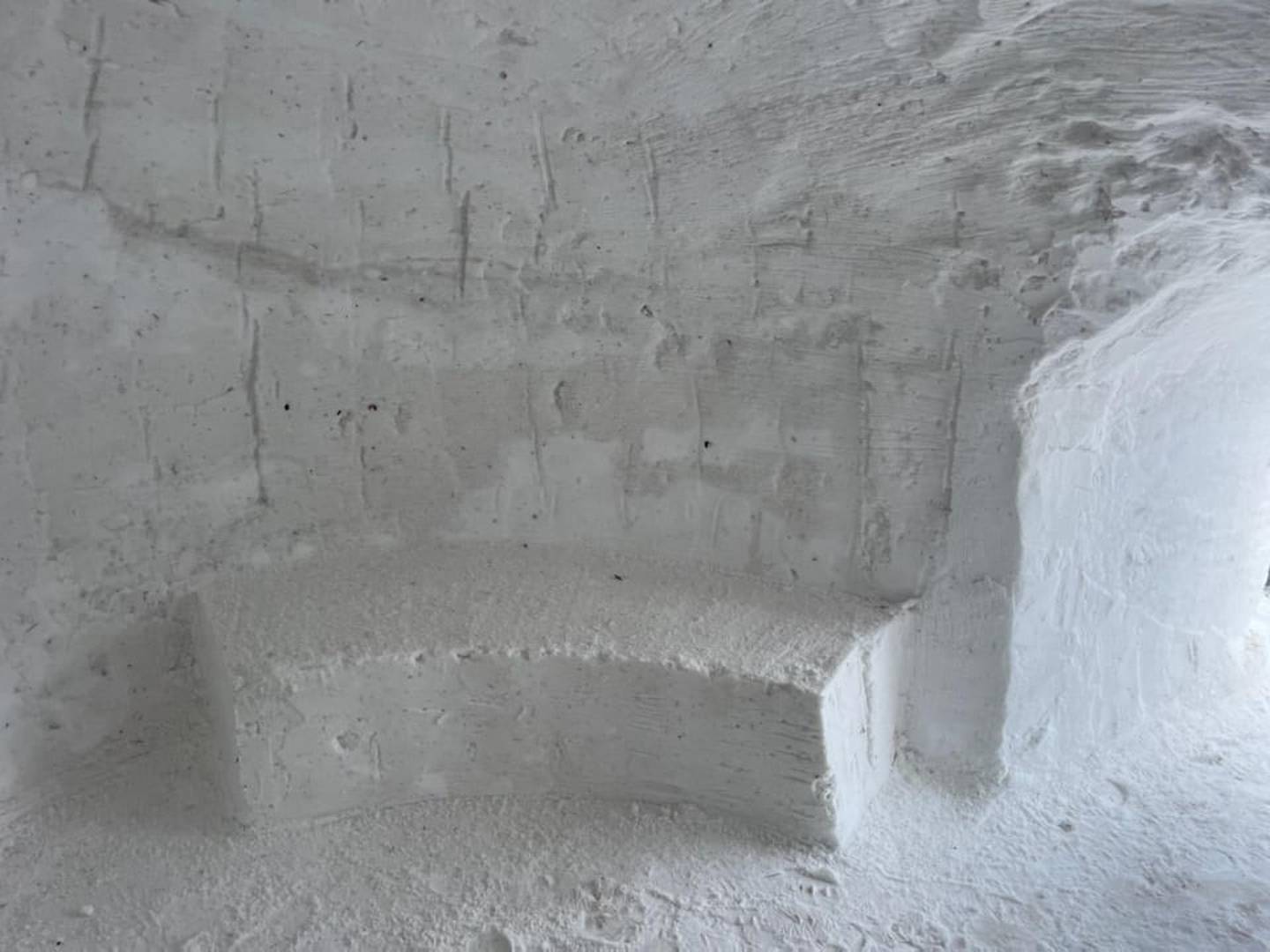 For the last five years, Lee Peters of Plainfield has built an igloo in the yard of his home. He used to build them with his father and sister when growing up and wanted to pass the skill to his own children.