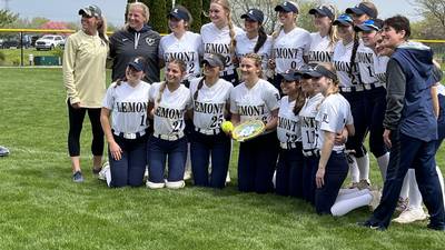 Softball: Sage Mardjetko records 750th career strikeout, pitches Lemont past Beecher in matchup of state-ranked teams