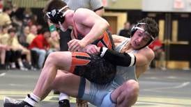 Photos: Marian Central defeats Washington, in IHSA Class 2A Sycamore Dual Team Sectional boys wrestling 