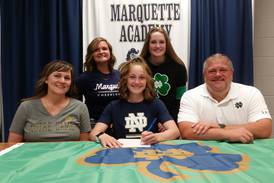Marquette’s Snook signed to ‘cheer, cheer for ol’ Notre Dame’