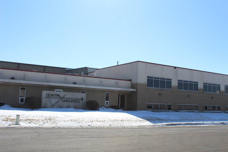 A fire broke out at General Kinematics, located at 5050 Rickert Road, Crystal Lake, on Feb. 22, 2025.