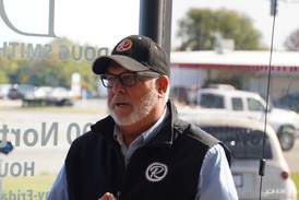 Ribboncutting held for 3 automotive businesses in Rochelle owned by Smith family
