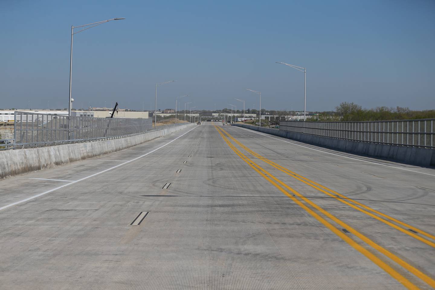 Picture from the Houbolt Road bridge. April 27, 2023.
