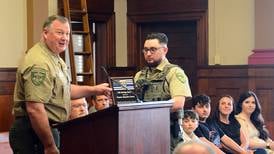 Photos: Lee County deputy honored for response to single-vehicle crash Feb. 12