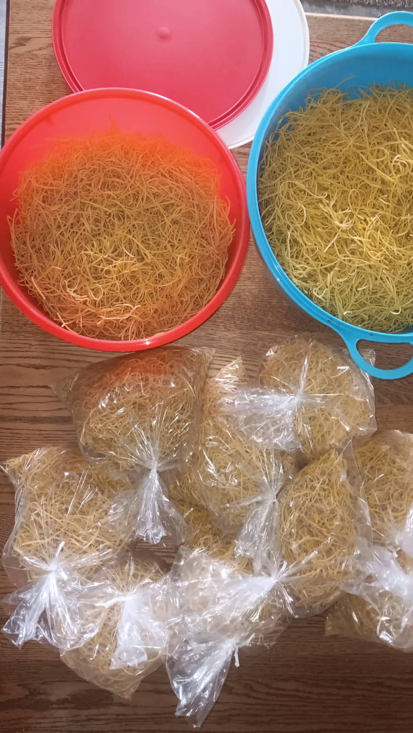 Liz's homemade noodles