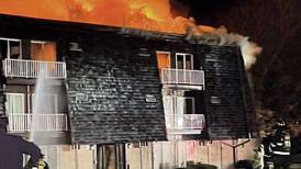 Fire destroys 24-unit apartment building in Carpentersville