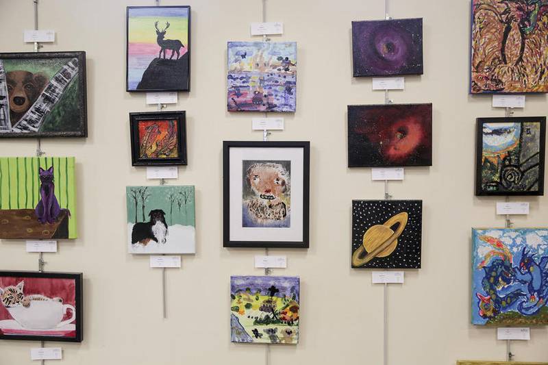 Cornerstone Services artists display and sell their work at Joliet