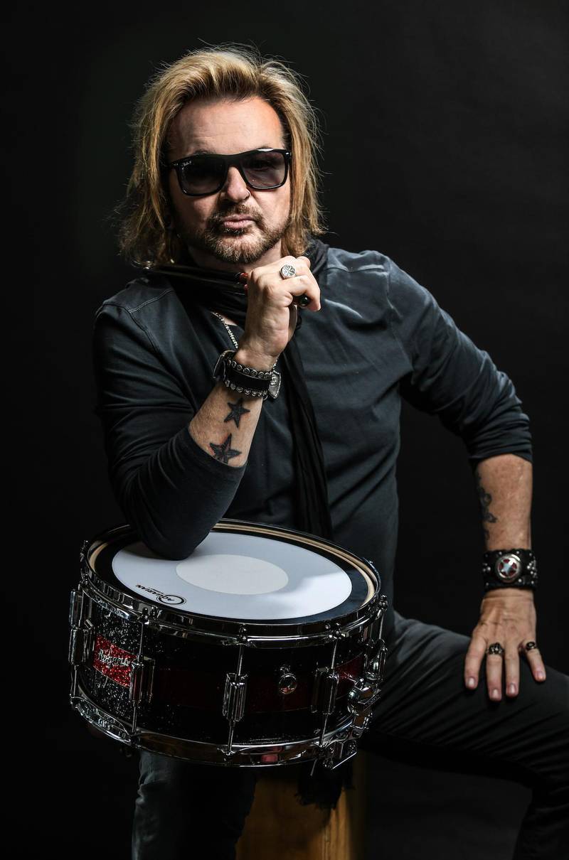 Rikki Rockett, drummer of the iconic ‘80s hard rock band Poison, is bringing his new high-powered project, Rockett Mafia, to The Vixen in McHenry on Thursday, May 21.