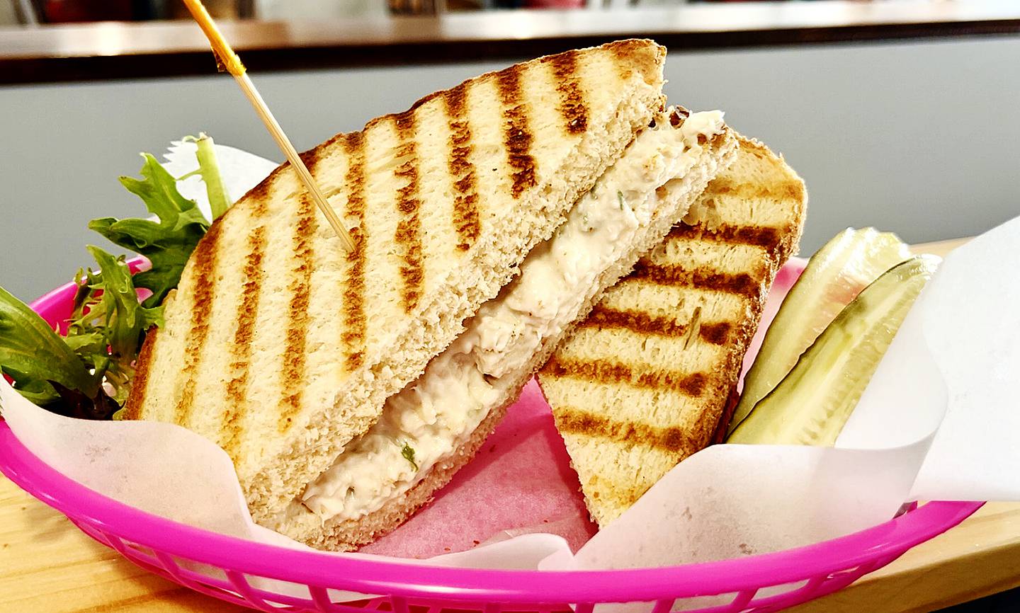 Peanut Butter and Deli in Morrison's chicken salad sandwich