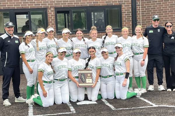 Led by Hayden Pfeifer’s monster game, Seneca claims IHSA 2A Seneca Regional title over Bishop Mac