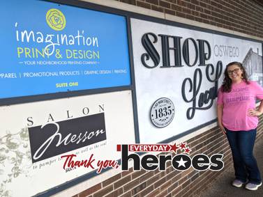 Business owner giving back to Oswego in many ways