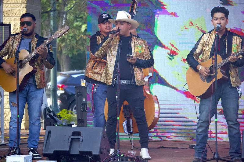 Alta Jerarquia plays at Fiesta en el Bicentennial Park at Saturday, Sept. 14, 2024 at Billie Limacher Bicentennial Park in Joliet.