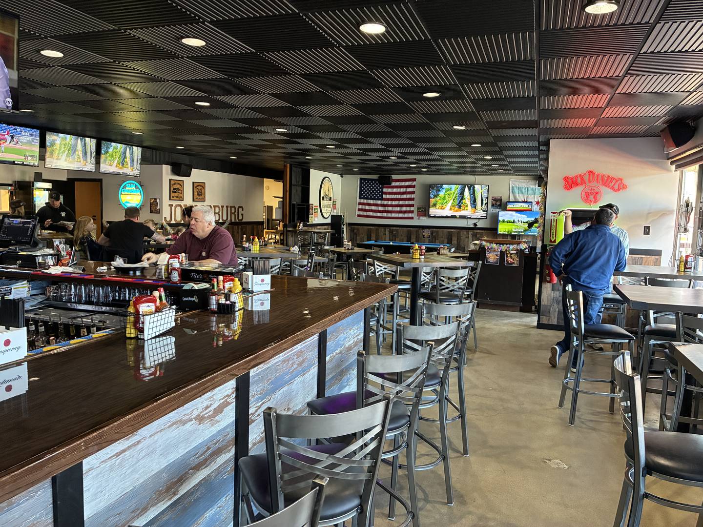 Catch 22 Tap & Grill, 4000 N. Johnsburg Road, on Monday, March 23, 2026. The interior of what was Mary's Hideaway was gutted and redesigned, including the kitchen.