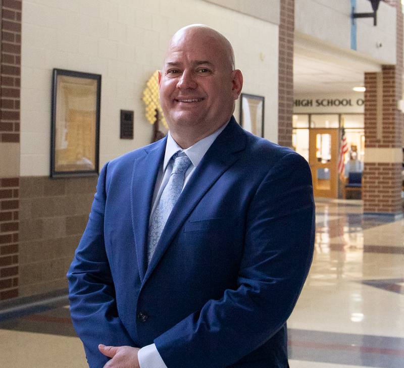 Genoa-Kingston High School Principal Matt Cascio will become interim superintendent of the Genoa-Kingston School District, following the resignation of current interim superintendent Griff Powell on Oct. 9, 2023.