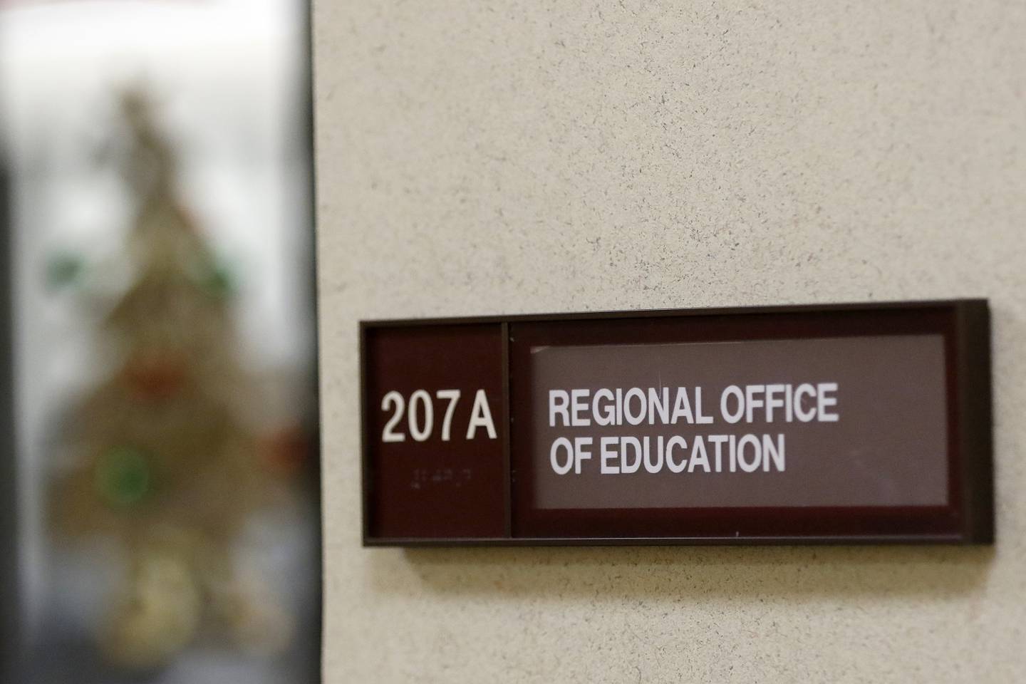 The Regional Office of Education is seen on Friday, Dec. 10, 2021, at the McHenry County Administration Building in Woodstock.