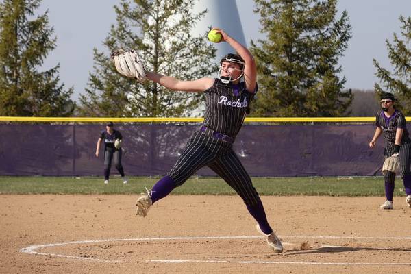 Photos: Rochelle softball vs. Rockford Lutheran