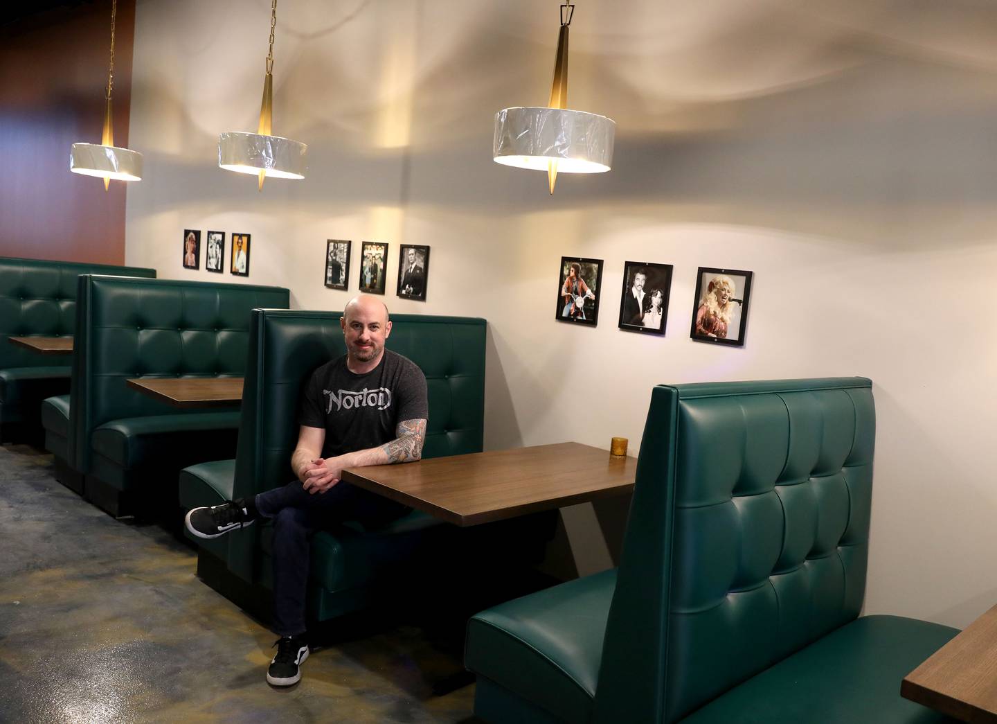 Co-owner Rick Muermann and his partners plan to open The Lewis, a 70s-themed cocktail lounge, Feb. 3 at 106 E. Main St. in downtown St. Charles. The owners of The Lewis also own Bogart's bar at 219 W. Main St. in St. Charles.