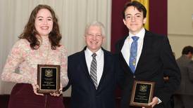 Montini gives two students Mother Teresa Award for Campus Ministry