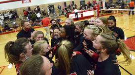 Girls Volleyball: ‘Almost speechless’ With huge rally, Yorkville storms past Naperville North to first regional title since 2007