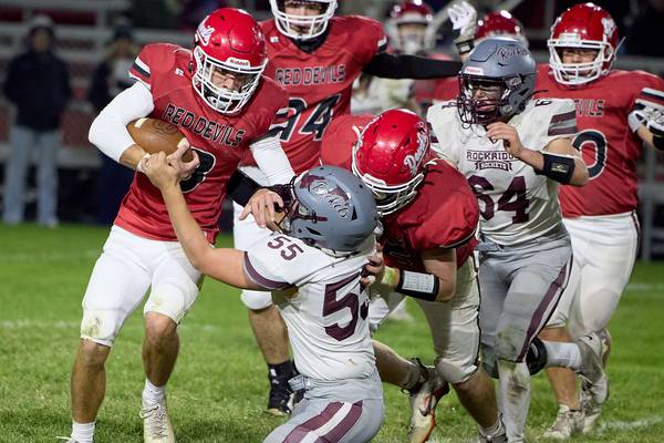 Photos: Rockridge defeats Hall/Putnam County in Week 9 football