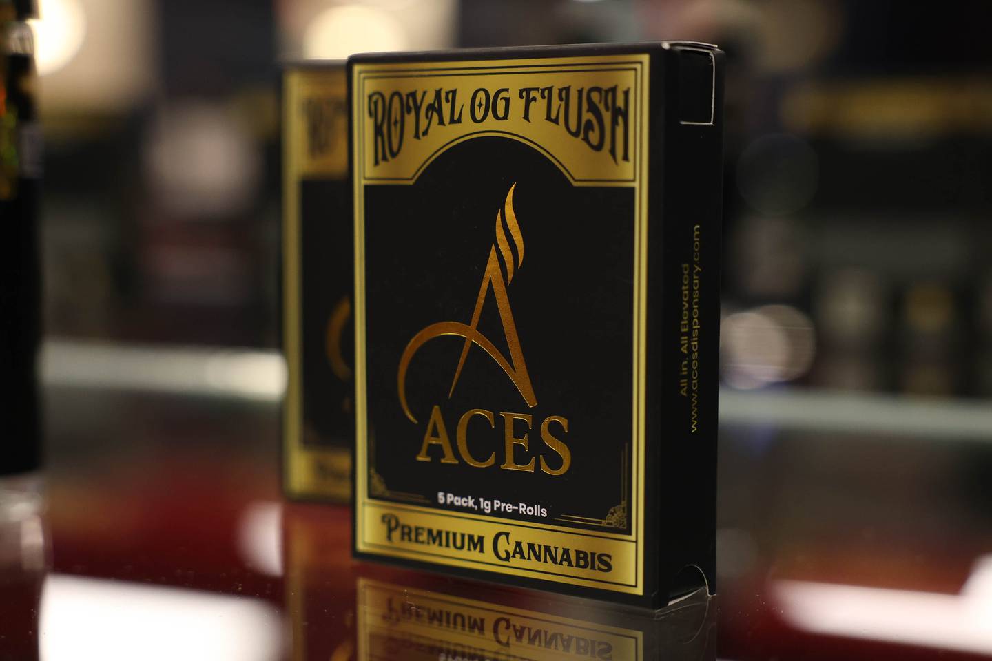 Aces Dispensary in Plainfield will sell their own cannabis products along other name brands. Thursday, Dec. 4, 2025 in Plainfield.