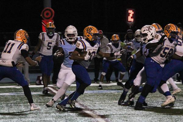 Crete-Monee holds off Kankakee’s late rally to claim Southland title