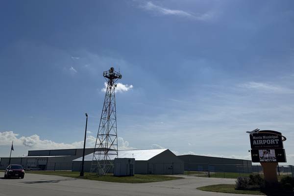 GEDC hosting bus tour of Morris airport, Procter & Gamble