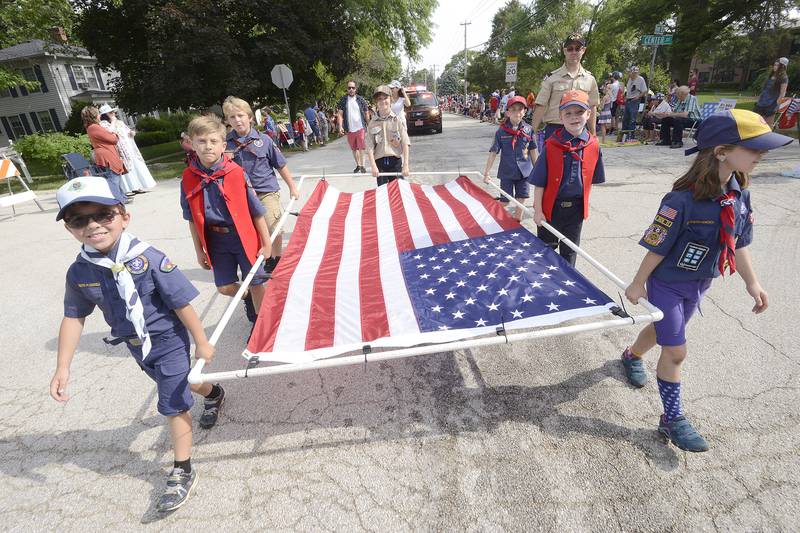 Yorkville celebrates the Fourth with parade, music, games and fireworks