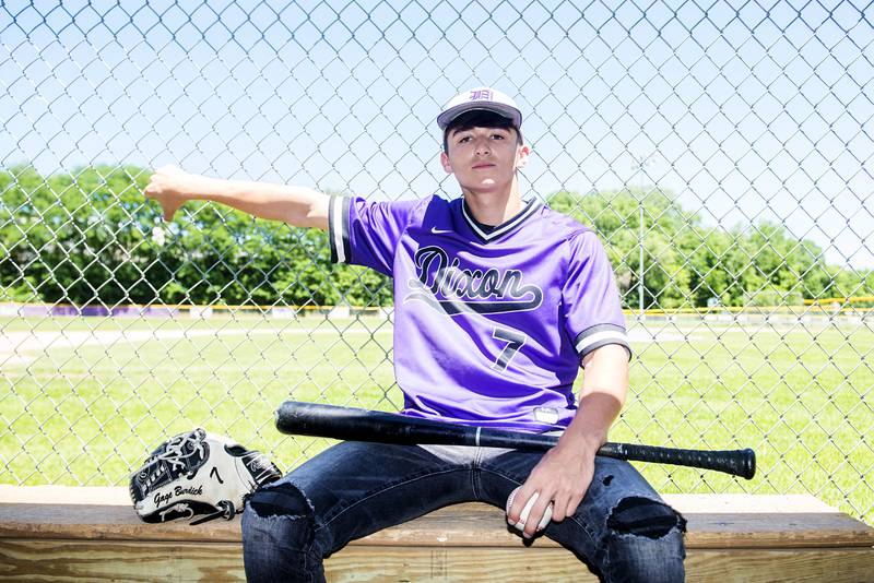 Dixon's Gage Burdick named SVM's baseball player of the year.