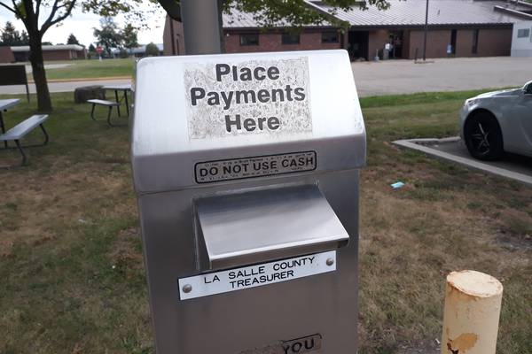 La Salle County real estate taxes due Sept. 9