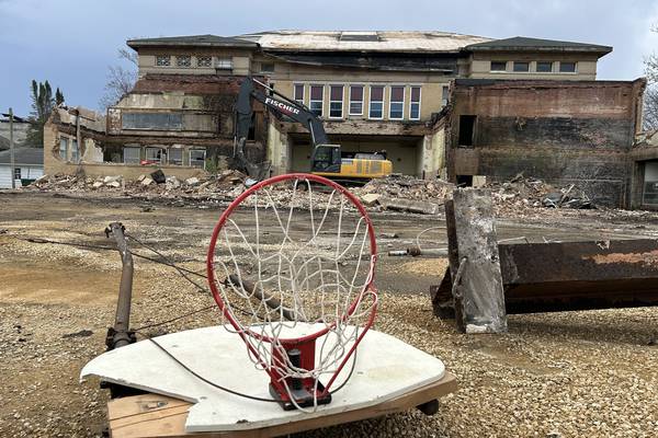 Demolition begins on former Polo school