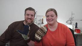 Joliet business creates replica of U.S. Sen. Bernie Sanders’ famous woolly mittens