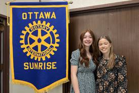 Rotary Club of Ottawa Sunrise recognizes 2 students of the month