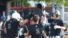 Jacob Lotz’s three-run homer helps Bishop McNamara pull away from Manteno in sectional semis