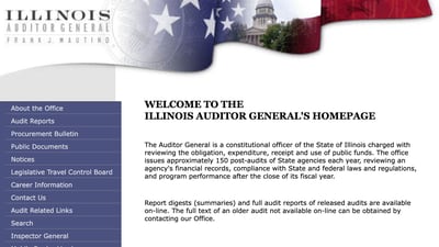 Eye On Illinois: Lots of dense reading material on Auditor General’s website