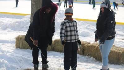 Warmer weather doesn’t deter DeKalb community from enjoying winter fun at Polar Palooza
