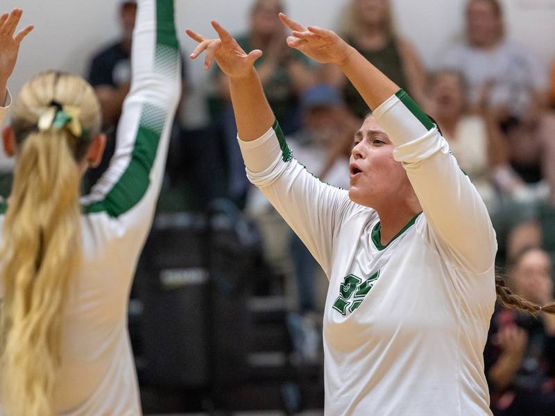 St. Bede makes changes, bounces back with two-set win over Woodland