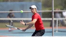 Boys Tennis: Defending state champ Hinsdale Central takes lead after opening day at IHSA state